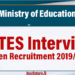SLTES Interview (Open) 2019/2020