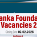 Sri Lanka Foundation Job Vacancies 2026
