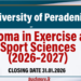 Diploma in Exercise and Sport Sciences