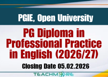 PG Diploma in Professional Practice in English