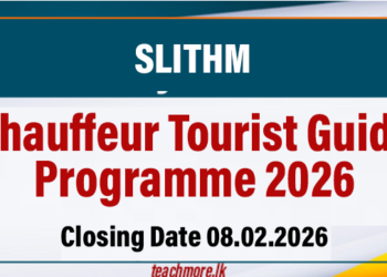 Chauffeur Tourist Guide Programme 2026 SLITHM