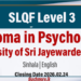 Diploma in Psychology – University of Sri Jayewardenepura