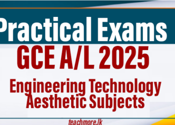 Practical Exams for GCE A/L 2025
