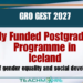 GRO GEST 2027 Scholarship Programme