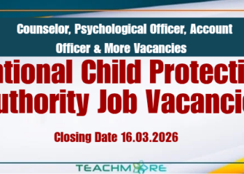 National Child Protection Authority Job Vacancies