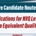NVQ Level 5 Diploma Equivalent Qualification