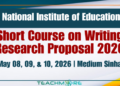Research Proposal Writing 2026