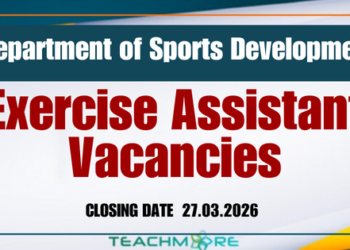 Exercise Assistant Vacancies