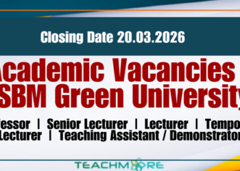 Academic Vacancies - NSBM Green University