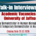 University of Jaffna Announces Walk-In Interviews for Temporary Posts
