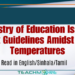 Ministry of Education Issues Urgent Guidelines Amidst Rising Temperatures