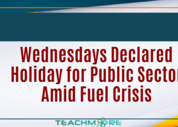 Government Declares Wednesdays as Holiday for Public Sector Employees