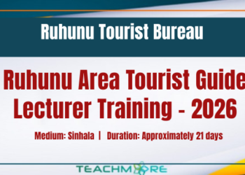 Ruhunu Area Tourist Guide Lecturer Training – 2026