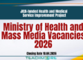Ministry of Health and Mass Media Vacancies 2026
