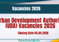 UDA Vacancies 2026