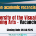 University of the Visual and Performing Arts Vacancies 2026