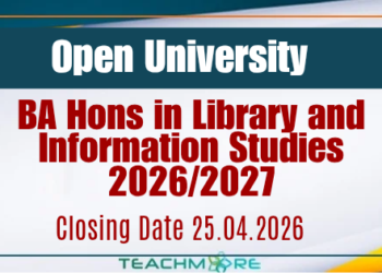 BA Hons in Library and Information Studies