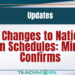 No Changes to Exam Schedules: Ministry Confirms