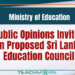 Proposed Sri Lanka Education Council