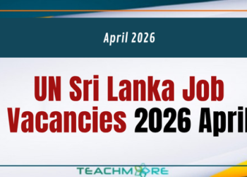UN Sri Lanka Job Vacancies 2026 April