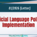 Official Language Policy Implementation