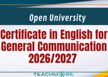 Certificate in English for General Communication