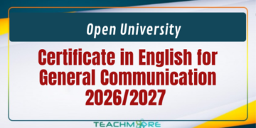 Certificate in English for General Communication