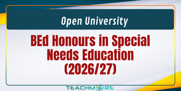 BEd Honours in Special Needs Education
