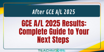 After GCE A/L 2025 Results: Complete Guide to Your Next Steps