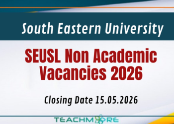 SEUSL Non Academic Vacancies 2026