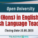 BA (Hons) in English & English Language Teaching - OUSL