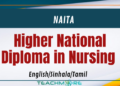 Higher National Diploma in Nursing