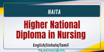 Higher National Diploma in Nursing