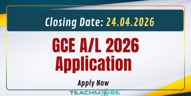 GCE A/L 2026 Application Closing