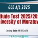 Aptitude Test 2025/2026 - University of Moratuwa