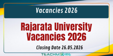 Rajarata University Vacancies 2026