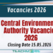 Central Environmental Authority Vacancies 2026