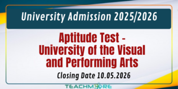 Aptitude Test - University of the Visual and Performing Arts