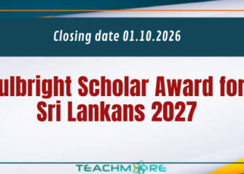 Fulbright Scholar Award for Sri Lankans 2027