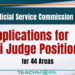 Judicial Service Commission Calls for Applications for Quazi Judge Positions