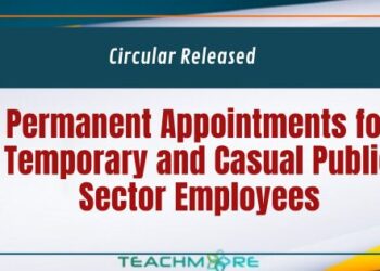 Permanent Appointments for Temporary and Casual Public Sector Employees