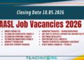 AASL Job Vacancies 2026