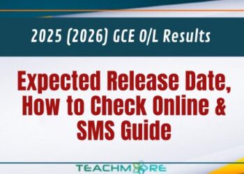 2025 (2026) GCE O/L Results Sri Lanka