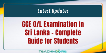 GCE O/L Examination in Sri Lanka