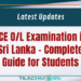 GCE O/L Examination in Sri Lanka