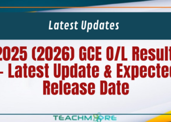 2025 (2026) GCE O/L Results