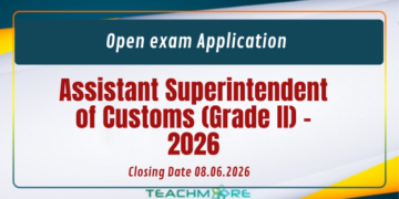 Assistant Superintendent of Customs (Grade II)