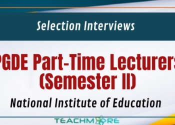 Selection Interviews for PGDE Part-Time Lecturers