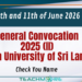 General Convocation 2025 (II)