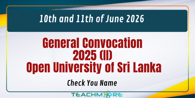 General Convocation 2025 (II)